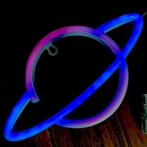 Planet Neon Wall Light